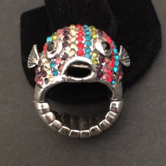 Unique Blow Fish Ring - Picture 5 of 10